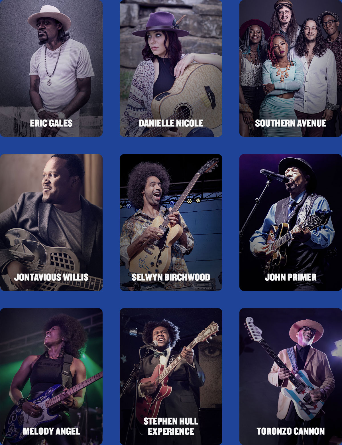 Blues Fest 2021 Lineup