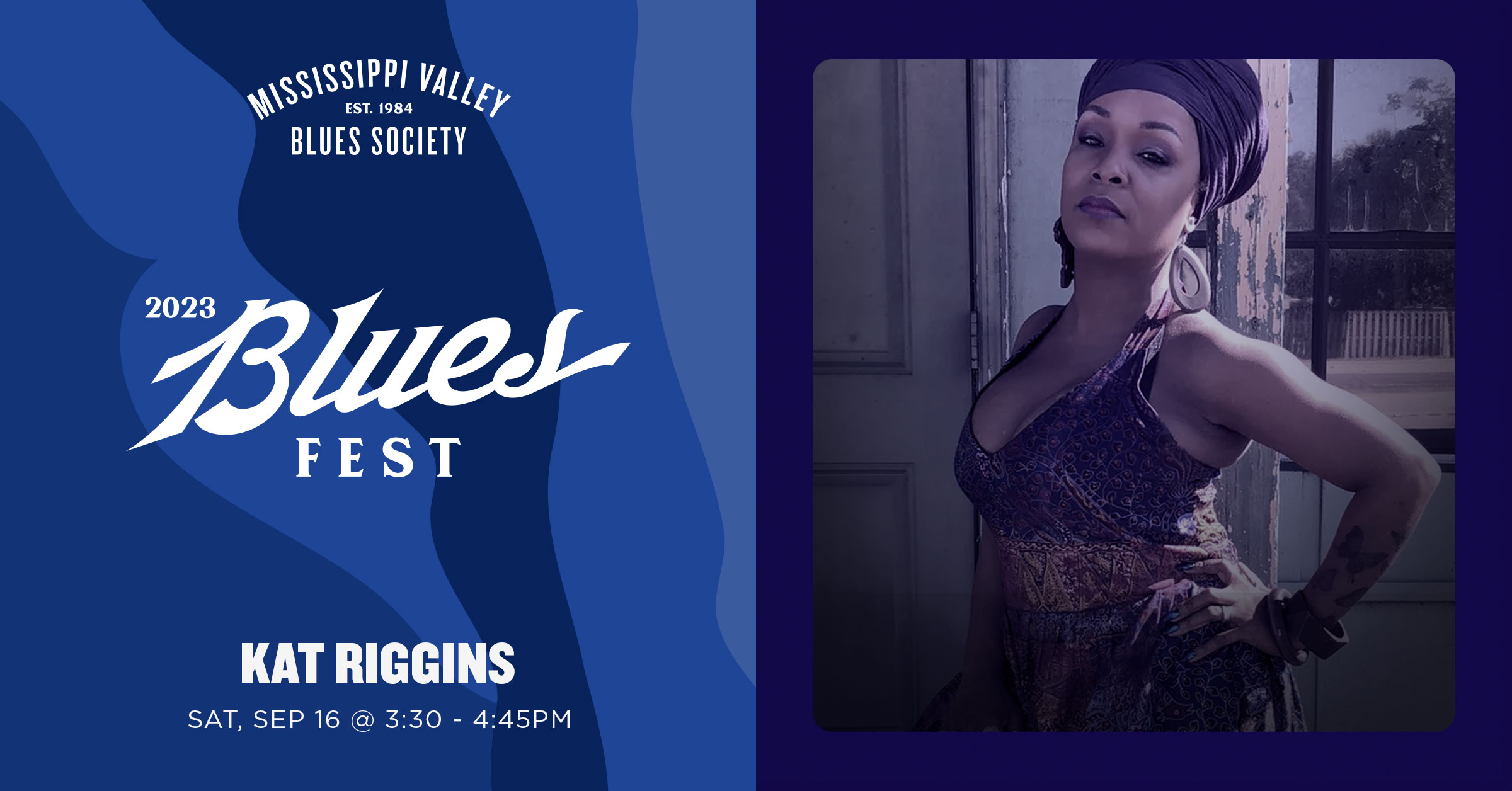Kat Riggins Mississippi Valley Blues Society