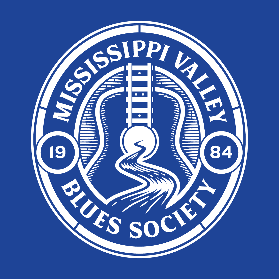 Mississippi Valley Blues Society logo